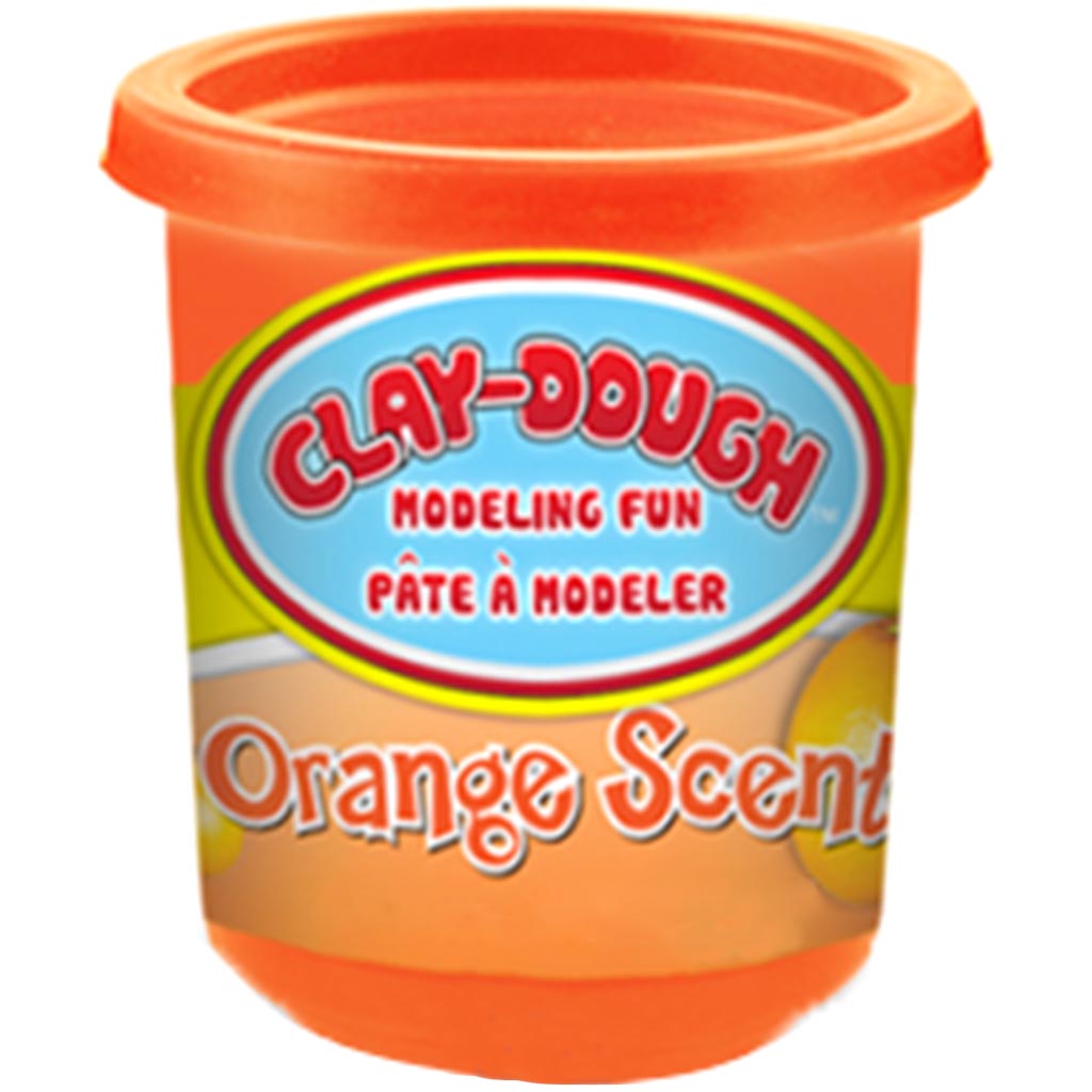 CLAY DOUGH FRUIT ORANGE SCENT  ORANGE 