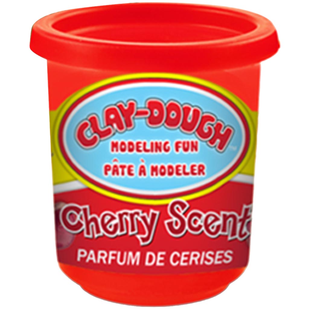 CLAY DOUGH FRUIT CHERRY SCENT  RED 