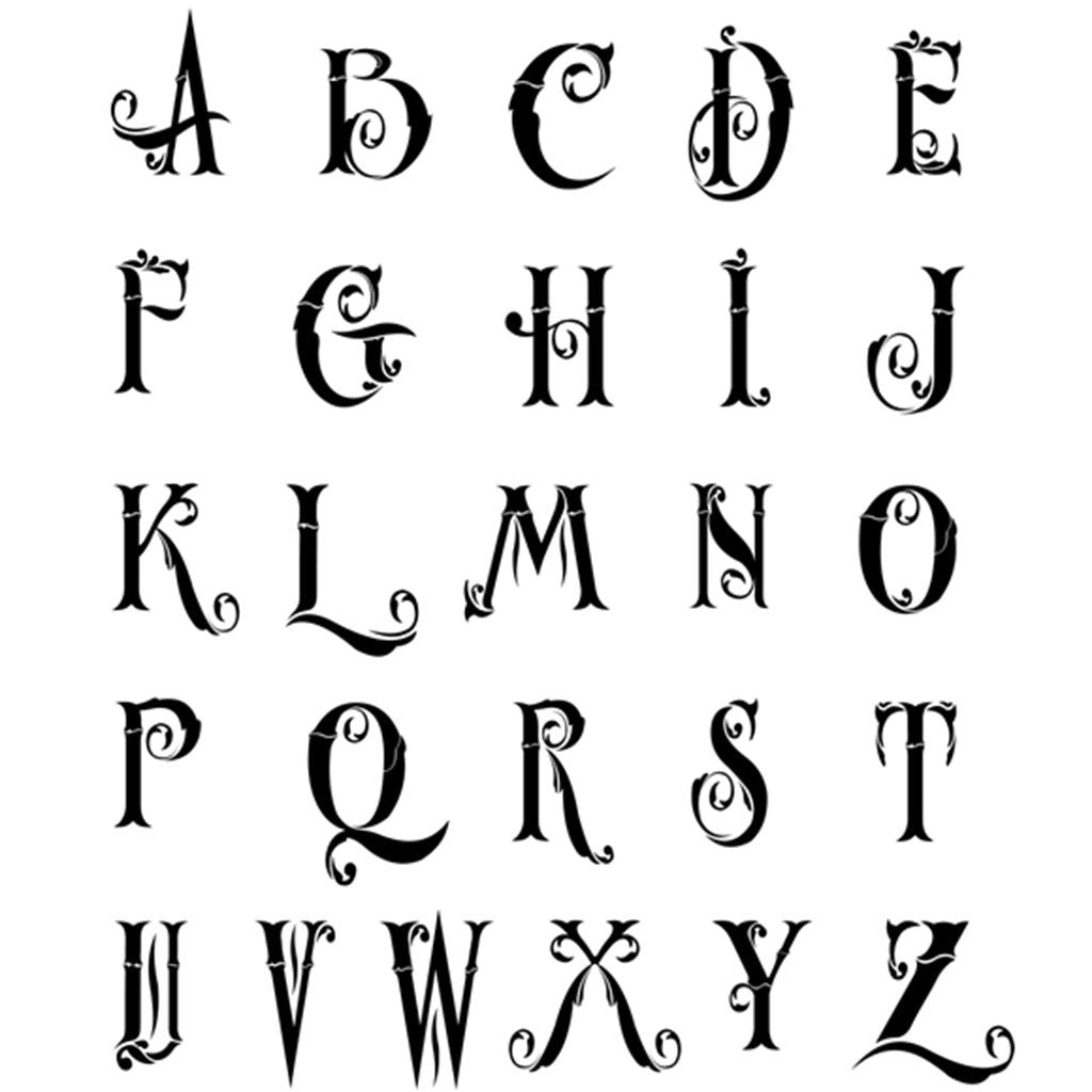 Ornate Alphabet Seal Y
