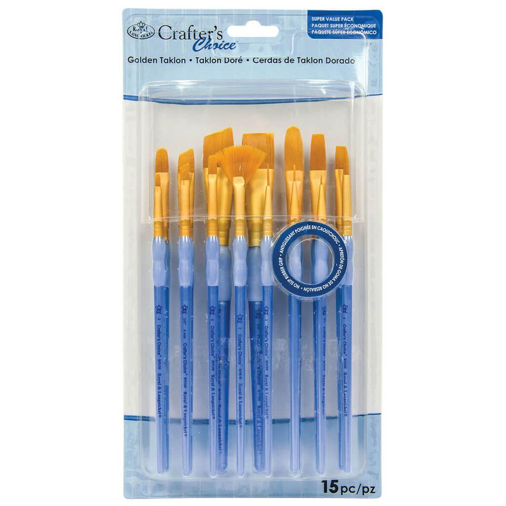 Taklon Brush Value Set of 15