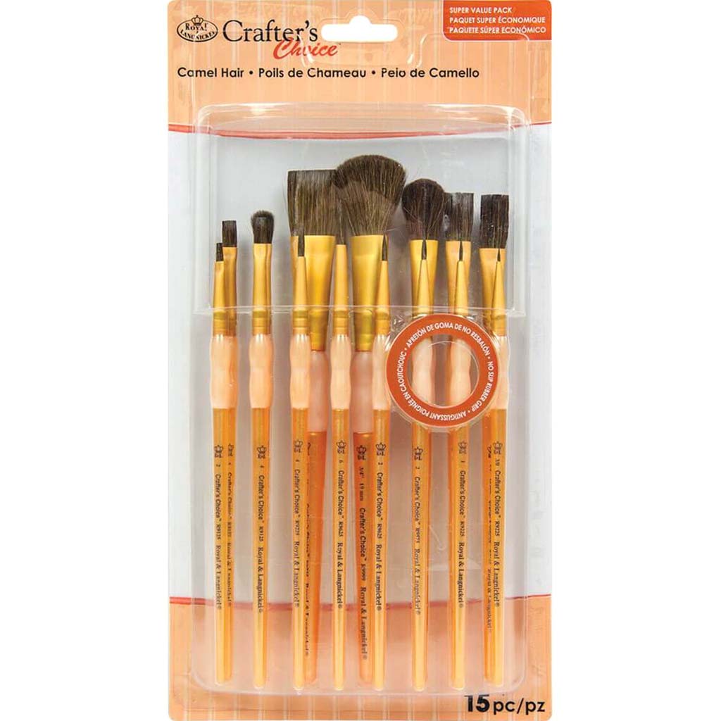 Crafters Choice Natural Hair Value Set 15pcs