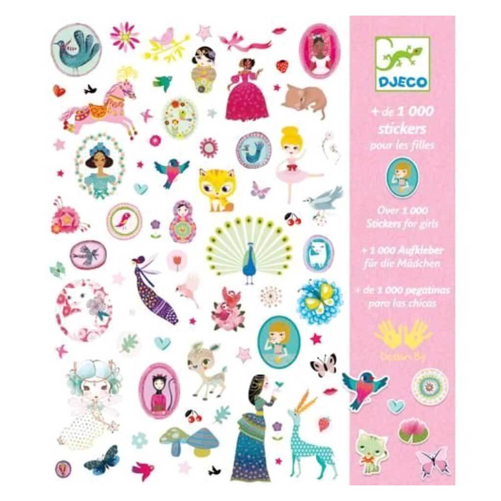 1000 Stickers For Girls