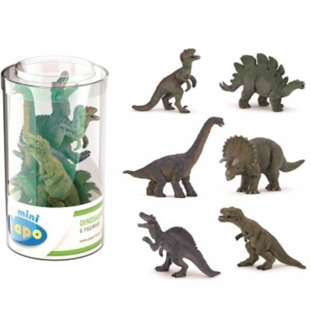 PAPO Mini Plus Tubs Dinosaurs Set 1 