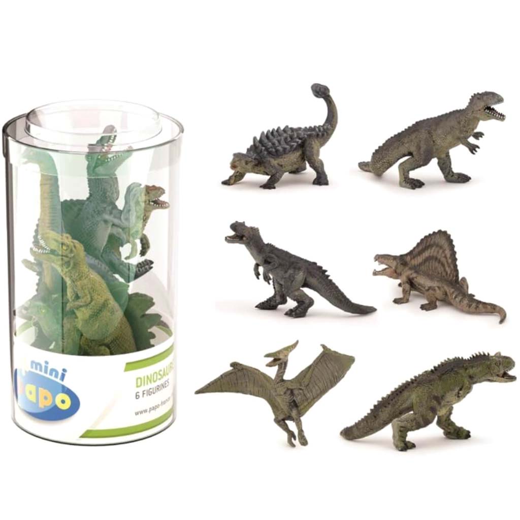 PAPO Mini Plus Tubs Dinosaurs Set 2 