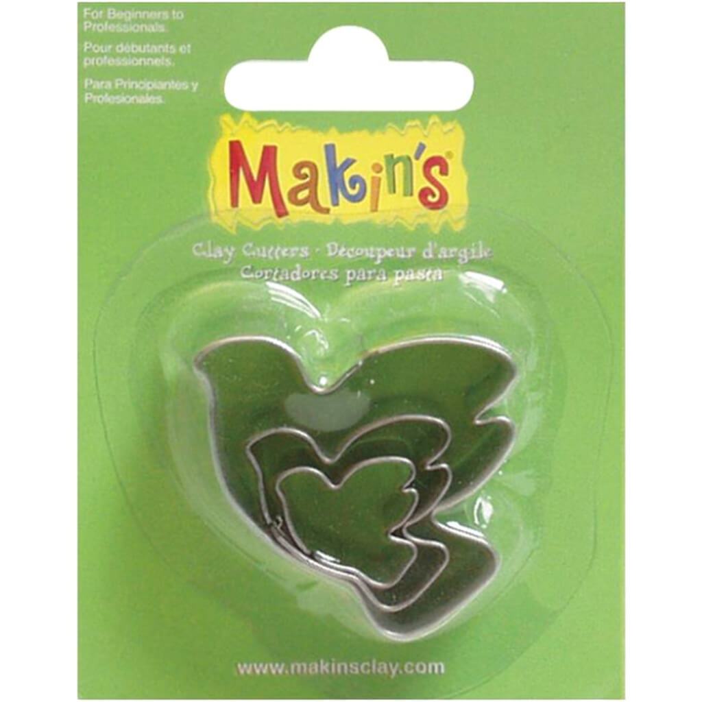 Makin's Clay Cutters 3/Pkg Dove