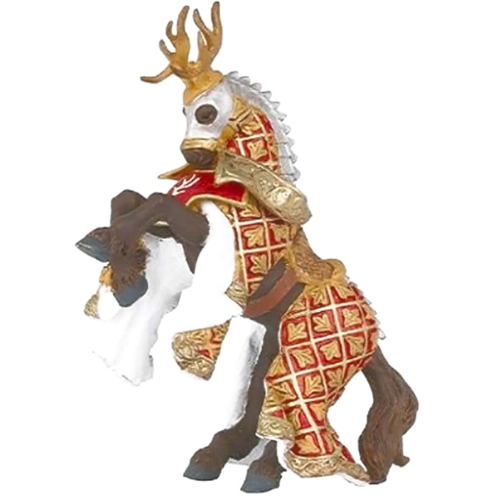 PAPO Stag Knight Horse Red 