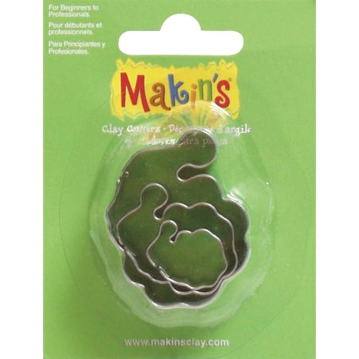 Makin's Clay Cutters 3/Pkg Santa