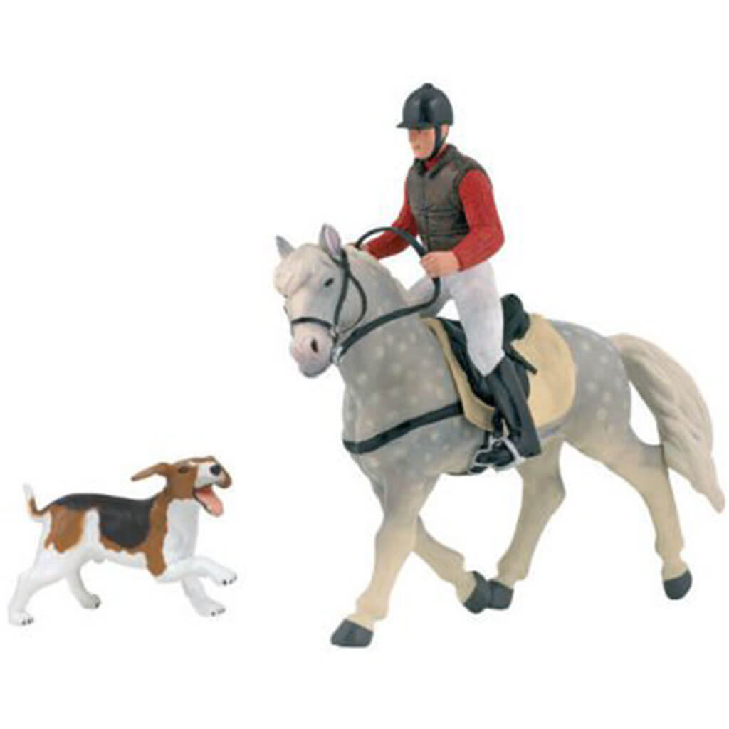 Riding Set 3 Figurine