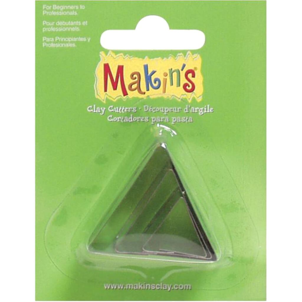 Makin's Clay Cutters 3/Pkg Triangle