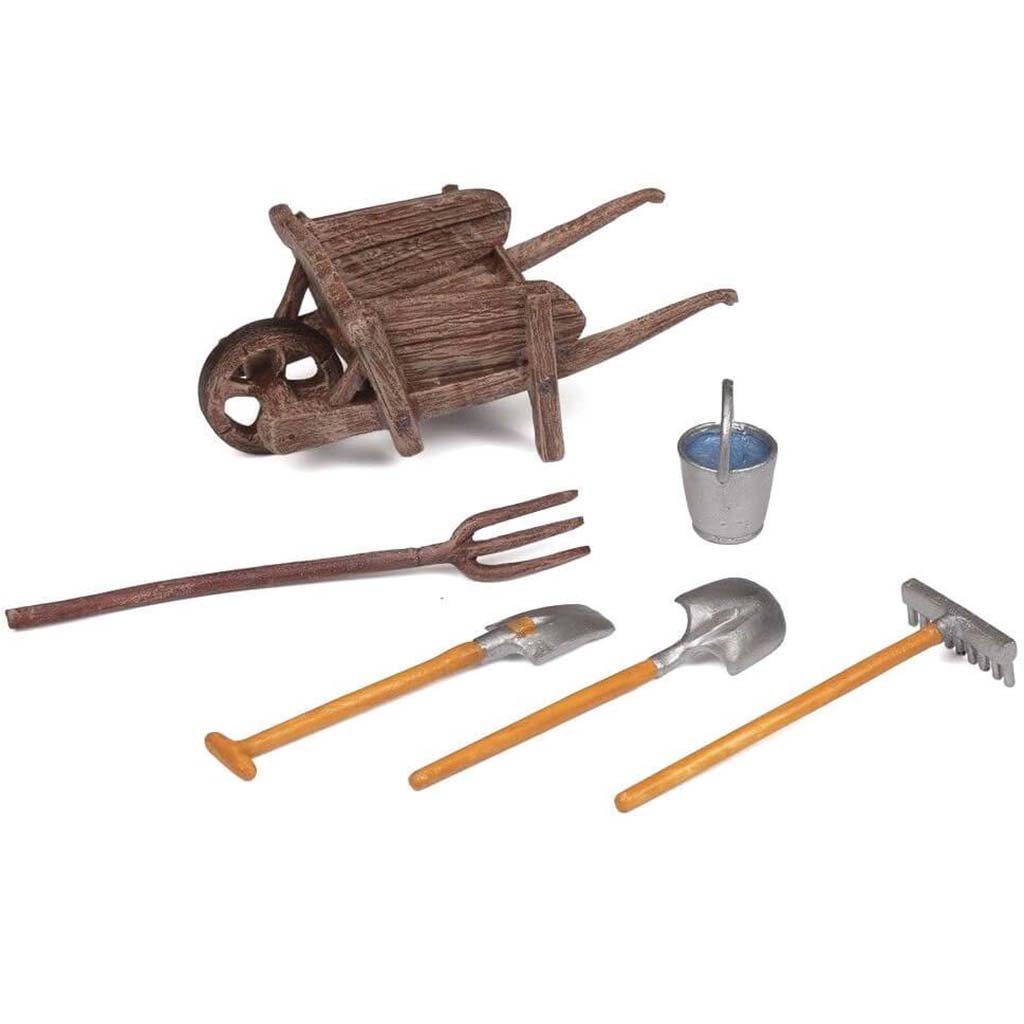 PAPO Wheelbarrow &amp; Tools 