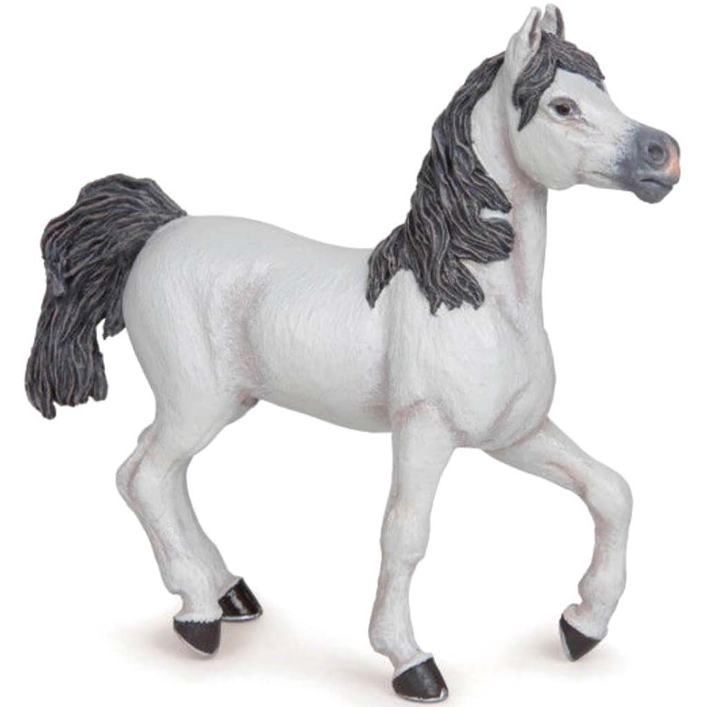 PAPO White Arab Horse 