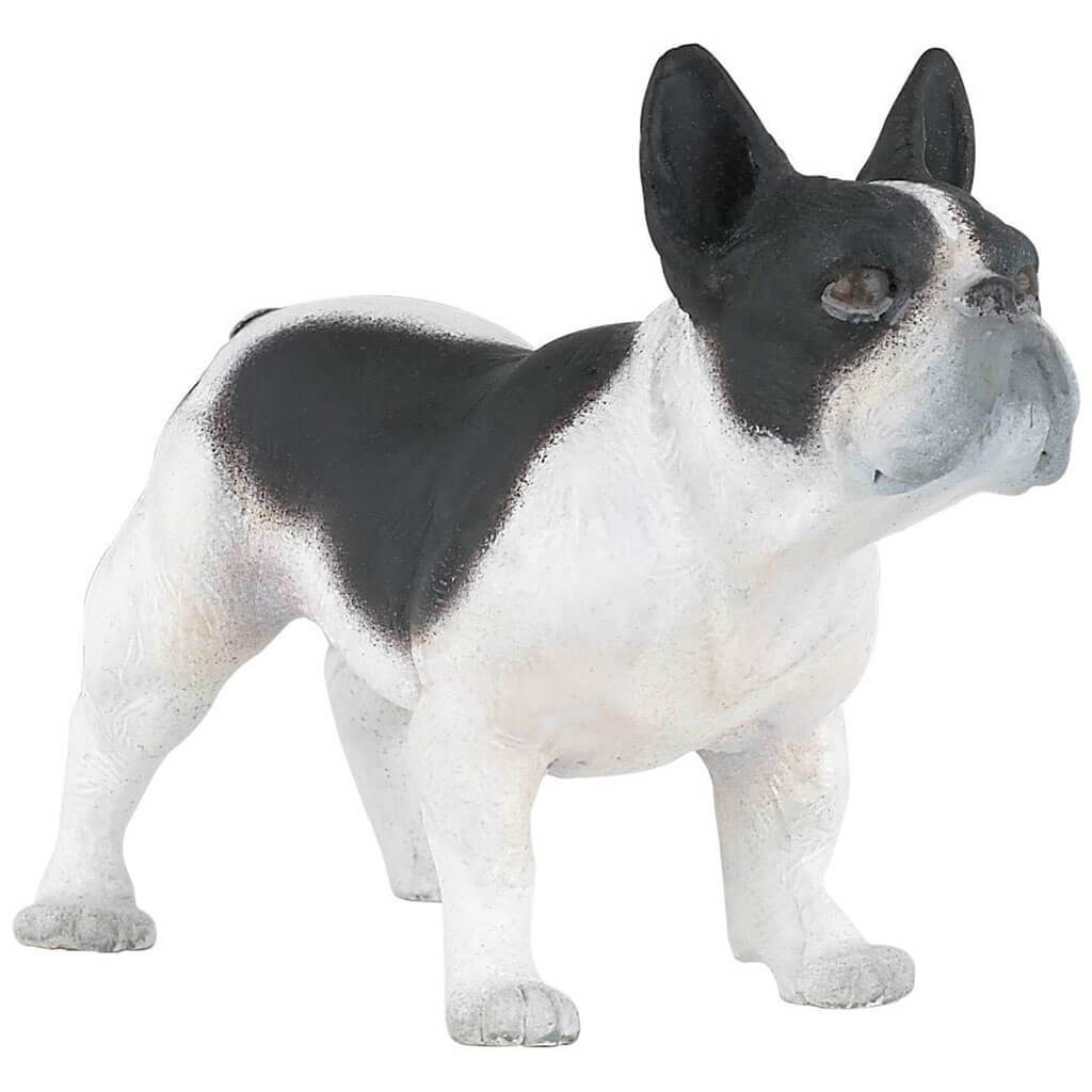 Papo French Black and White Bulldog