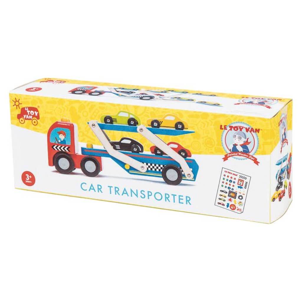 Race Car Transporter Set