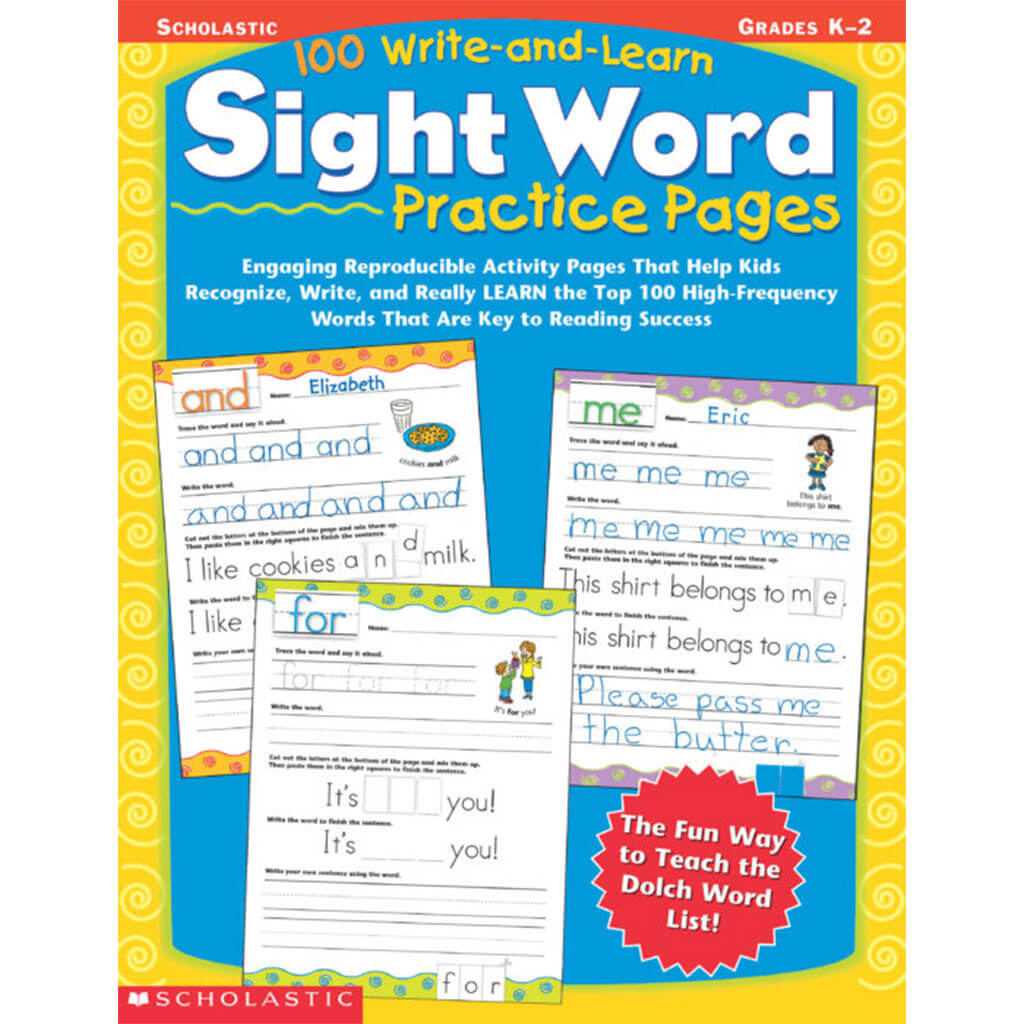 100 WRITE &amp; LRN SIGHT WORD PB N/A, N/A