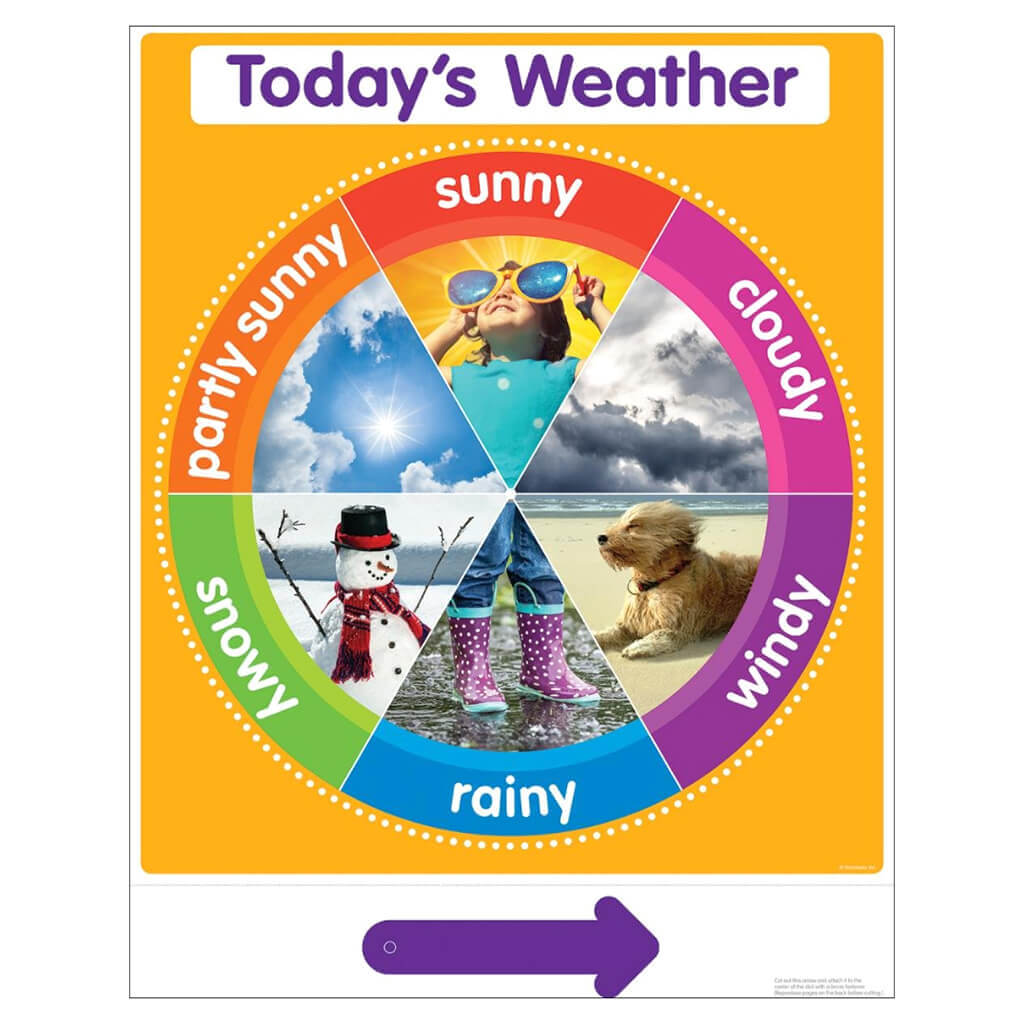 Color Your Classroom: Today's Weather Chart