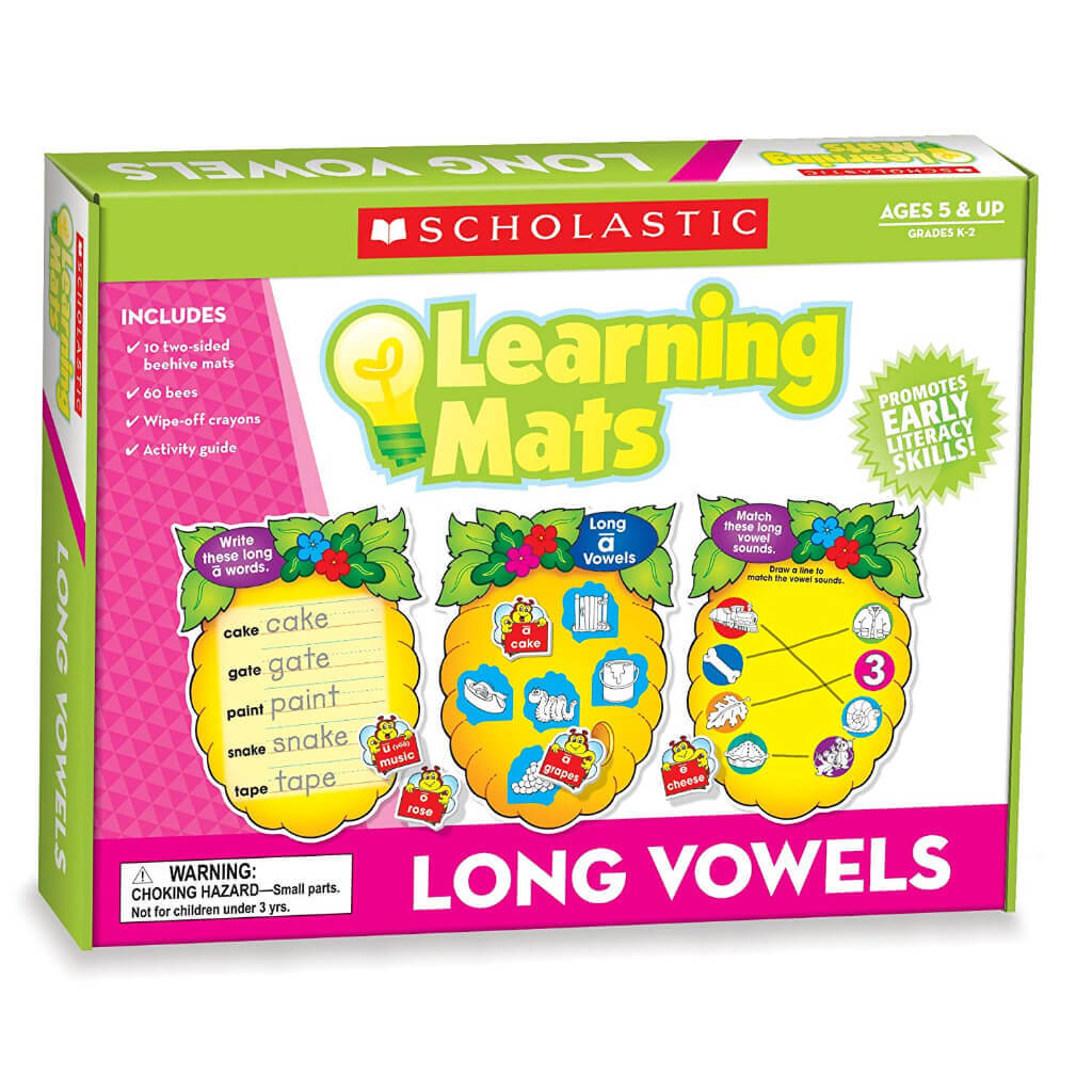 Long Vowels Learning Mats