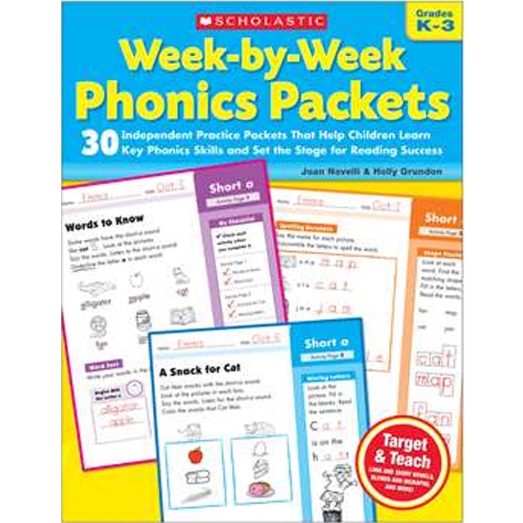 Week-by-Week Phonics Packets