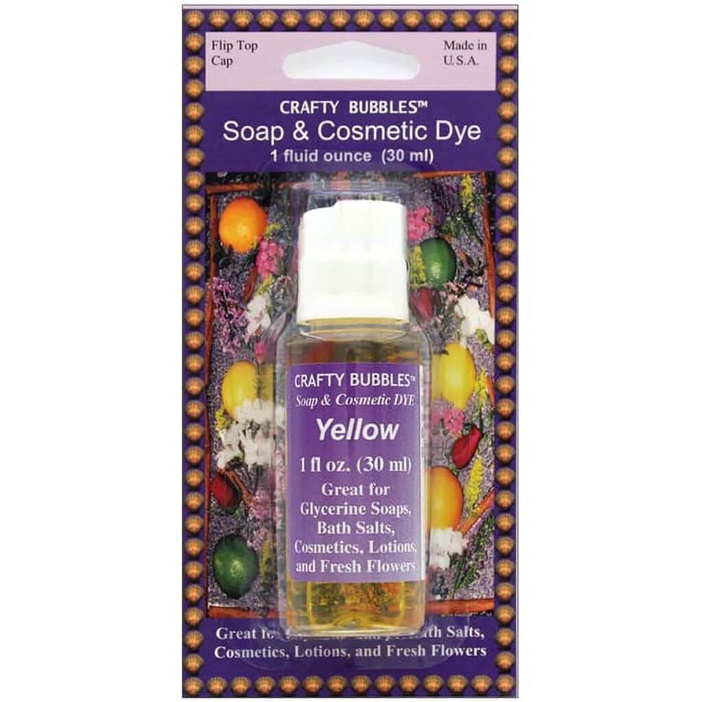 Soap Cosmetic Dye 1oz Yellow