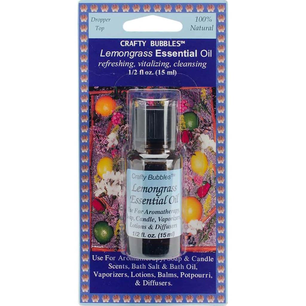 ESSENTIAL OILS LEMONGRASS 1/2OZ