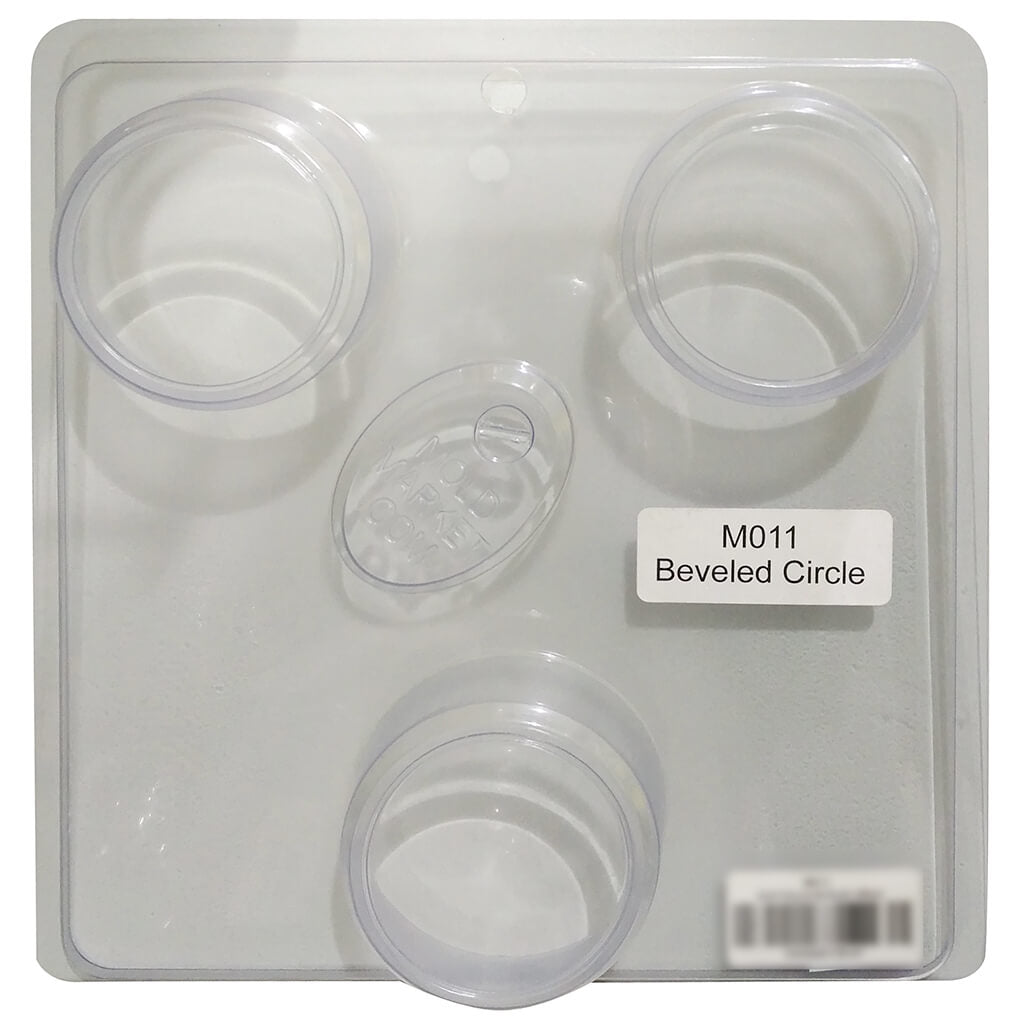 Soap Molds Beveled Circle