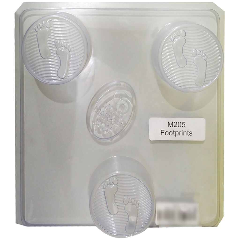 Soap Molds Footprints