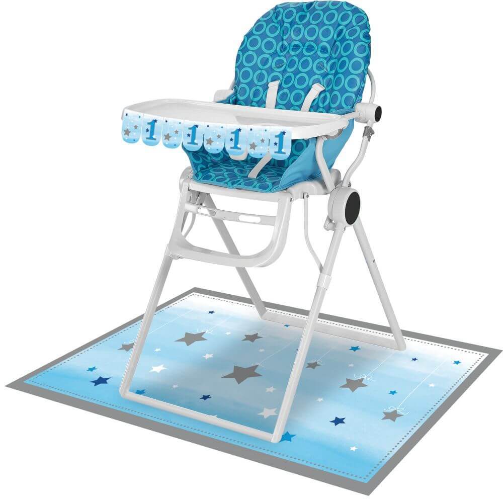 One Little Star Boy, High Chair Kit 