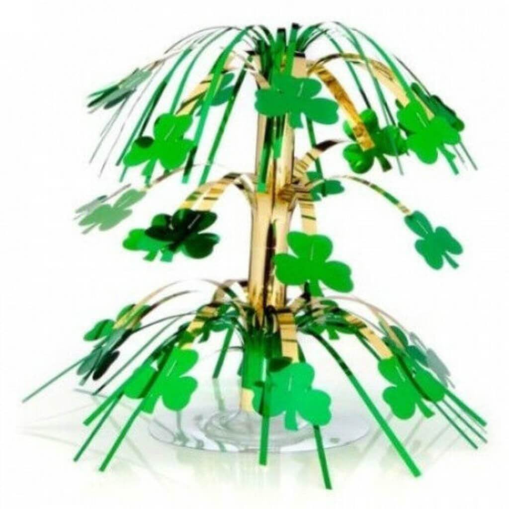 CENTREPIECE MINI CASCADE SHAMROCKS 