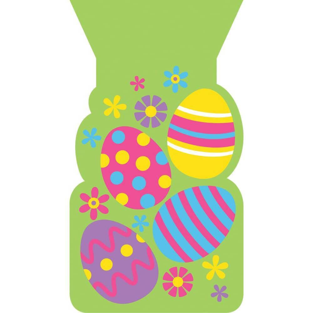 Colorfull Easter Egg, Cello Bag With Tie 20ct 