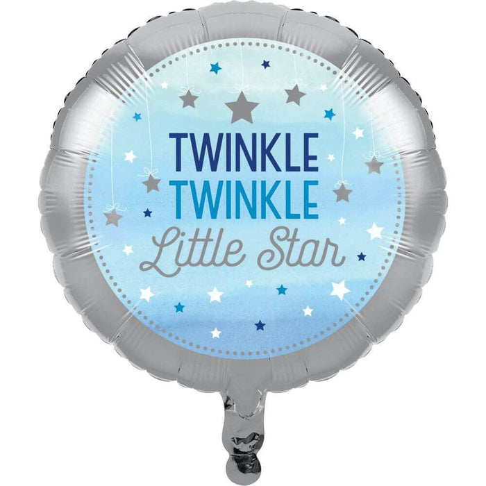 Bln Met 18" One Little Star Boy 