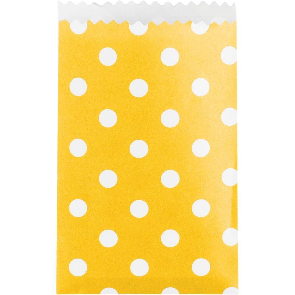 Bag Tr Pr Sm Dots Schl Bus Yellow 