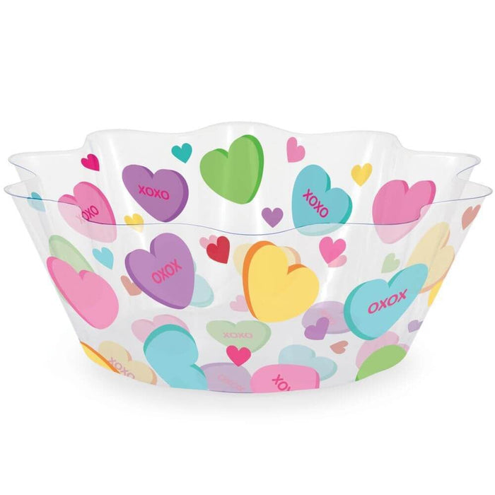 Bowl Flt Pl 8" Val Icons 