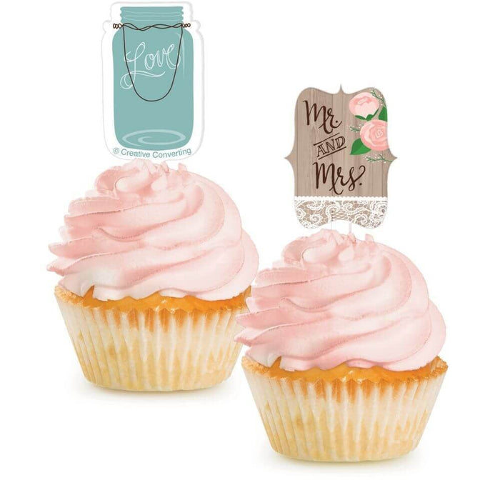 C-Cake Top Rustic Wed 