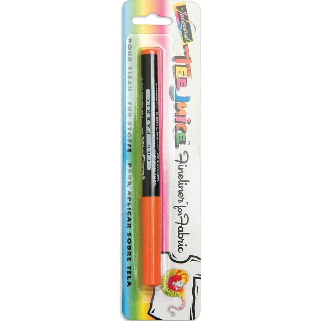 Tee Juice Fabric Marker Fineliner Carded