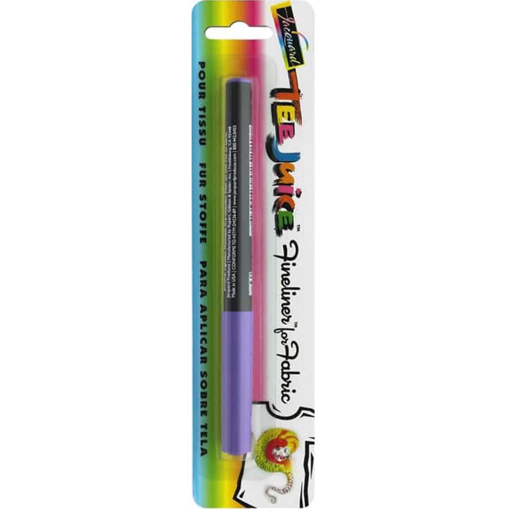 Tee Juice Fabric Marker Fineliner Carded