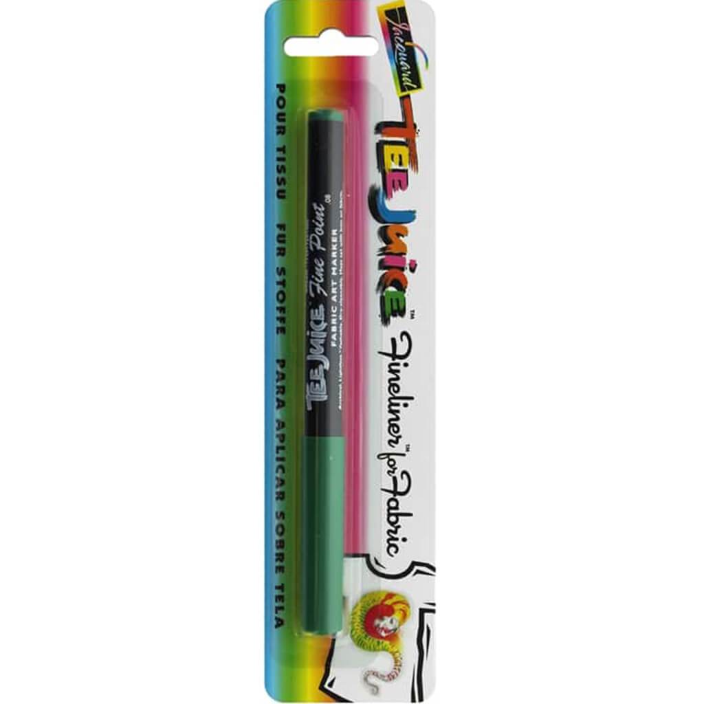Tee Juice Fabric Marker Fineliner Carded