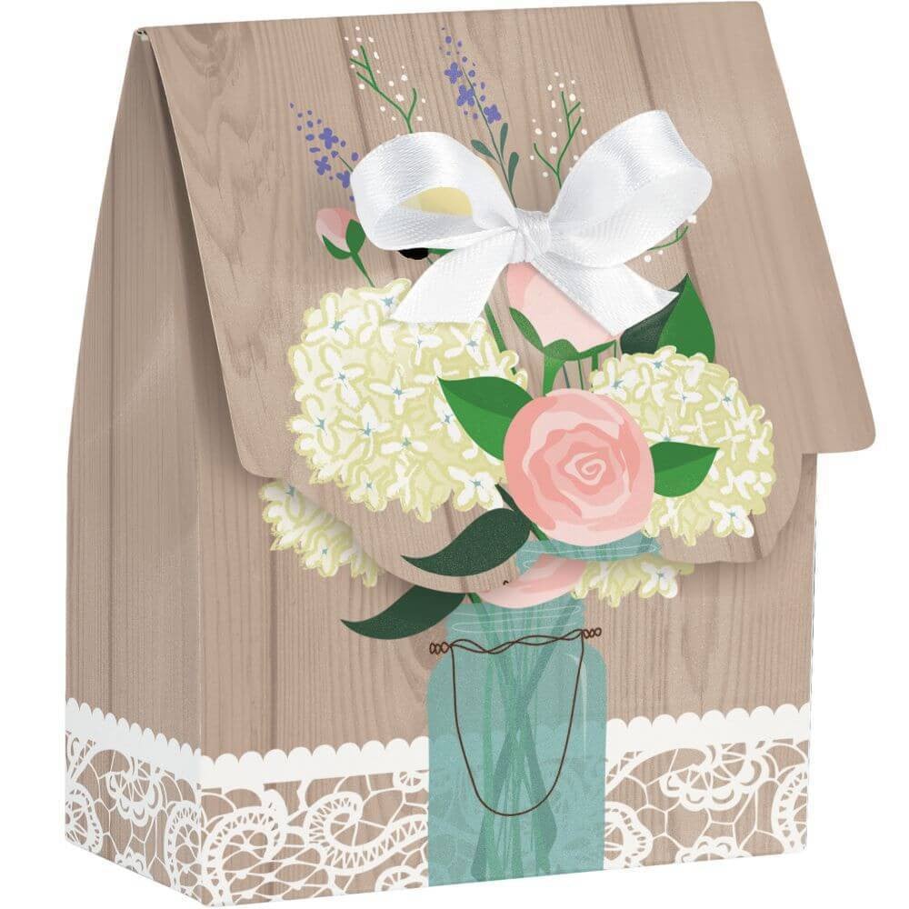 Bag Fvr W/Rib 6/12 Rustic Wed 