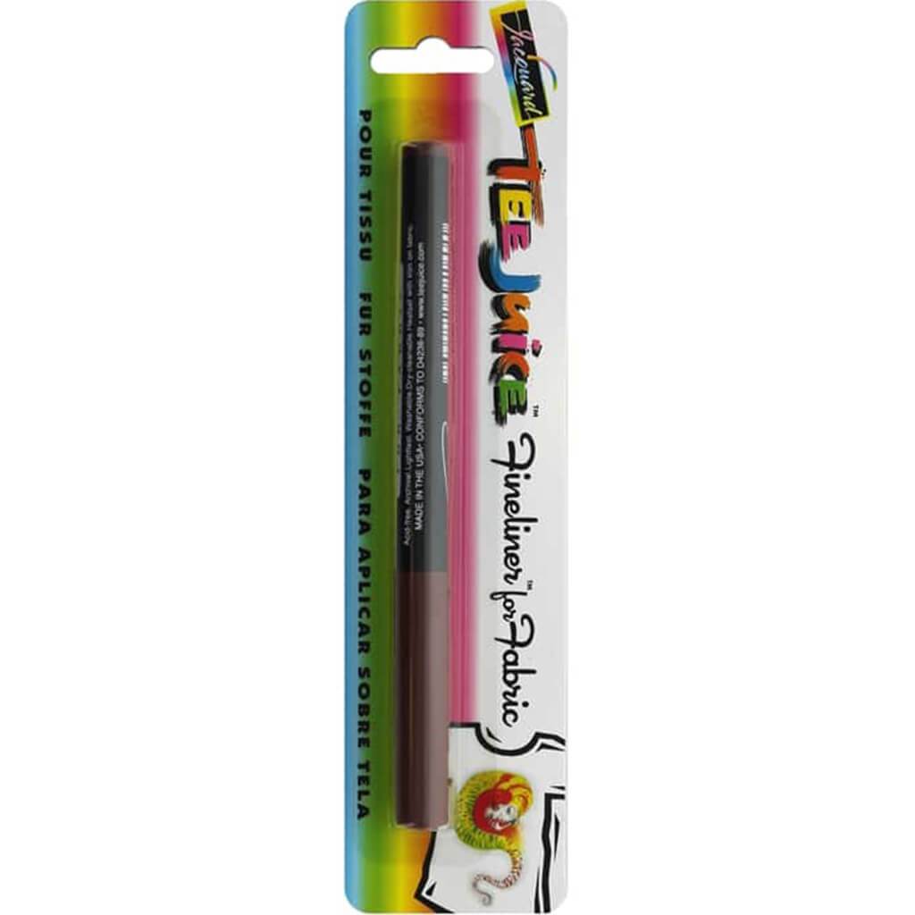 Tee Juice Fabric Marker Fineliner Carded
