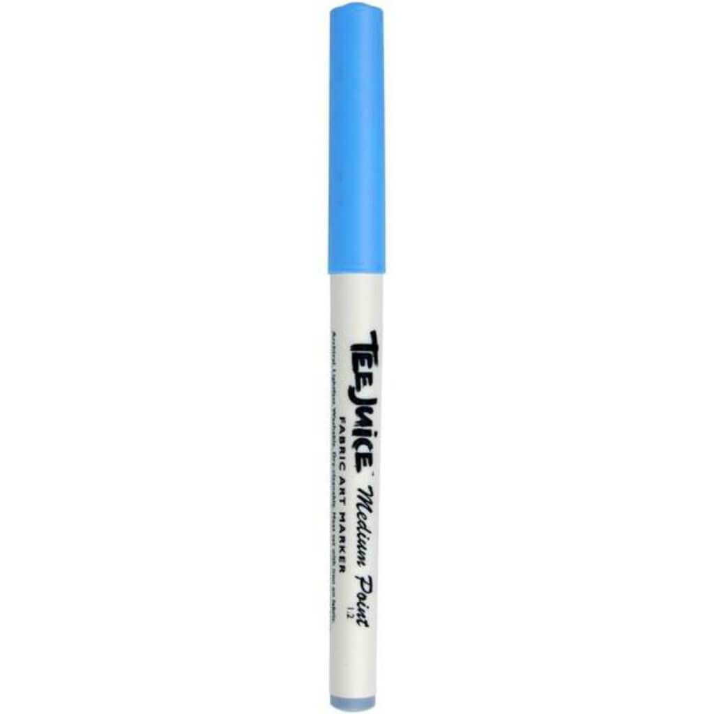 TEE JUICE FABRIC ART MARKER MEDIUM POINT 1.2 BLUE