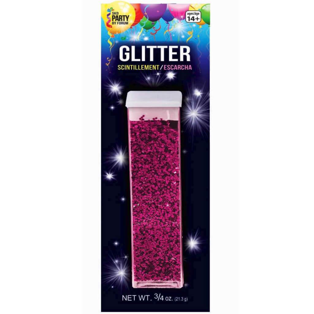 3/4 OZ TUBE GLITTER FUCHSIA 