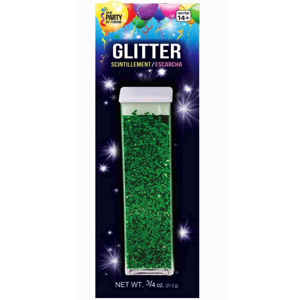 3/4 OZ TUBE GLITTER GREEN 