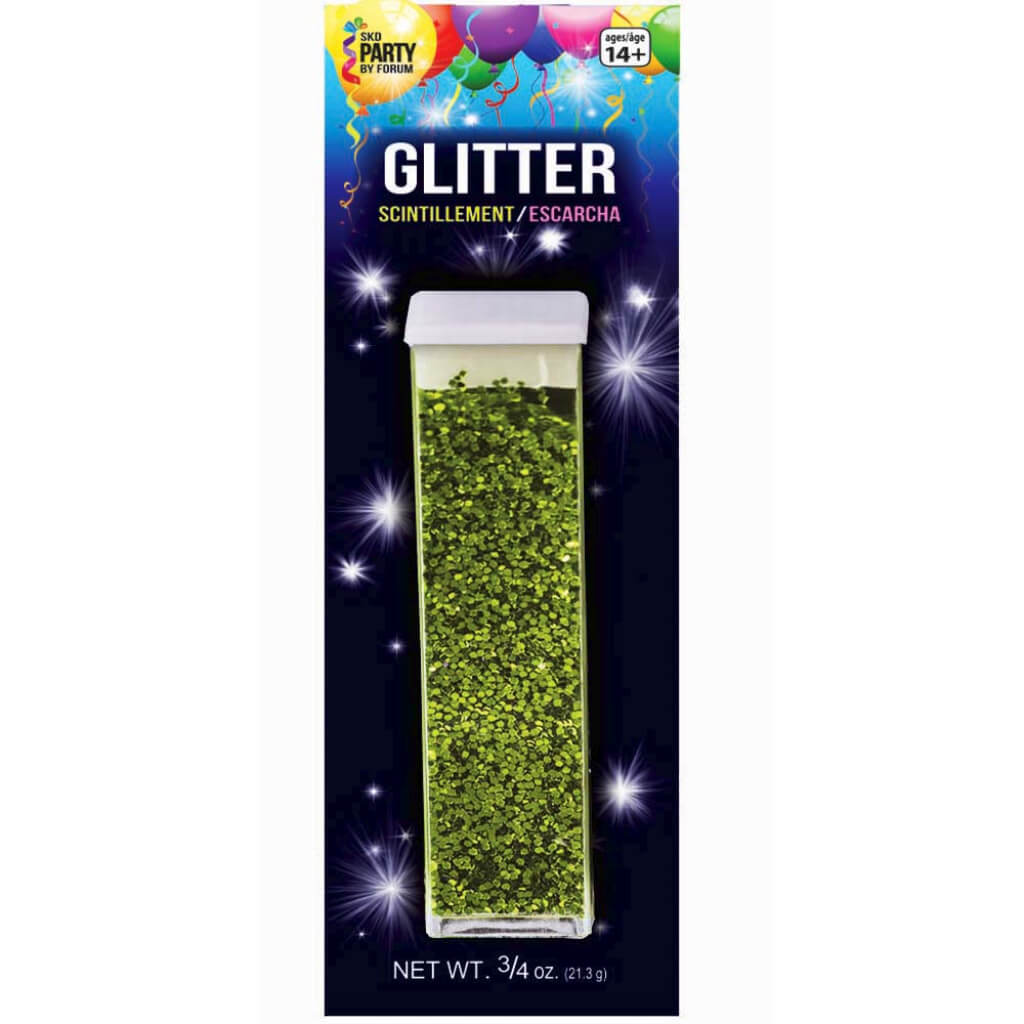 3/4 OZ TUBE GLITTER LIME 