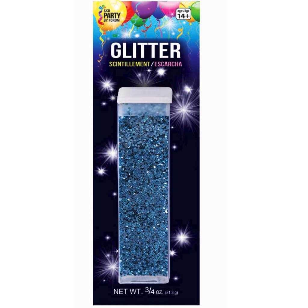 3/4 OZ TUBE GLITTER LIGHT BLU 