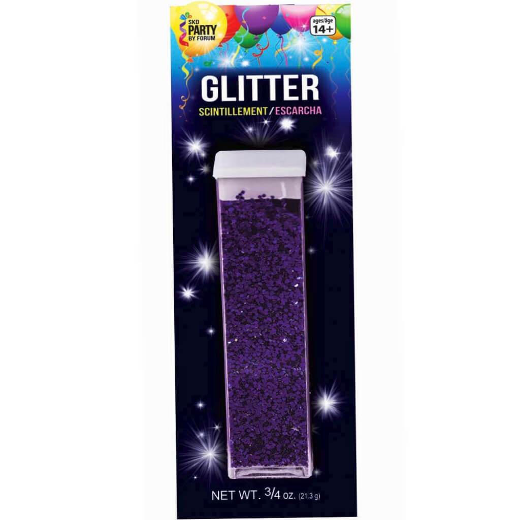 3/4 OZ TUBE GLITTER PURPLE 