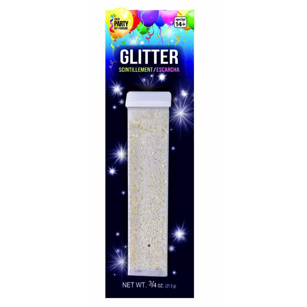 3/4 OZ TUBE GLITTER WHITE 