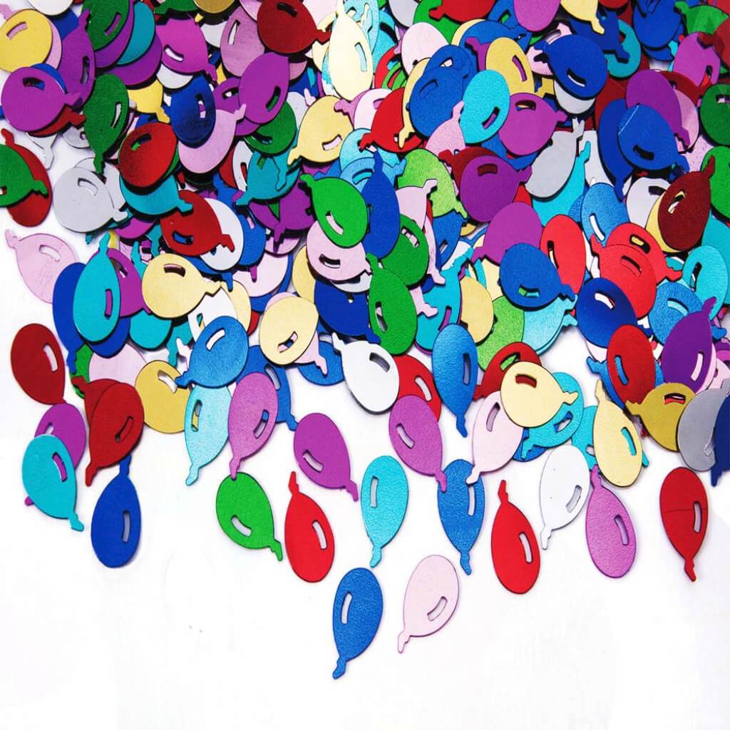 HBDAY BALLOONS CONFETTI MULTI 