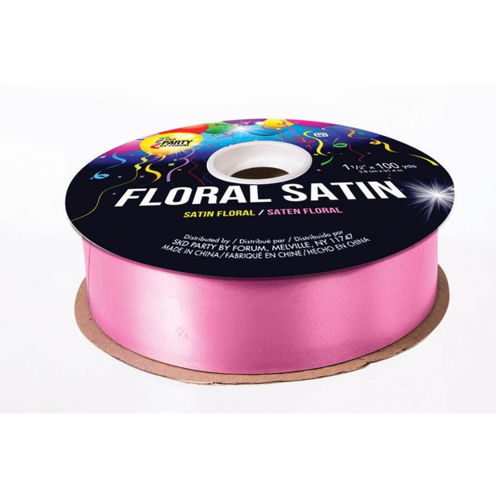 #9 SMOOTH FLORAL SATIN ROSE PK 