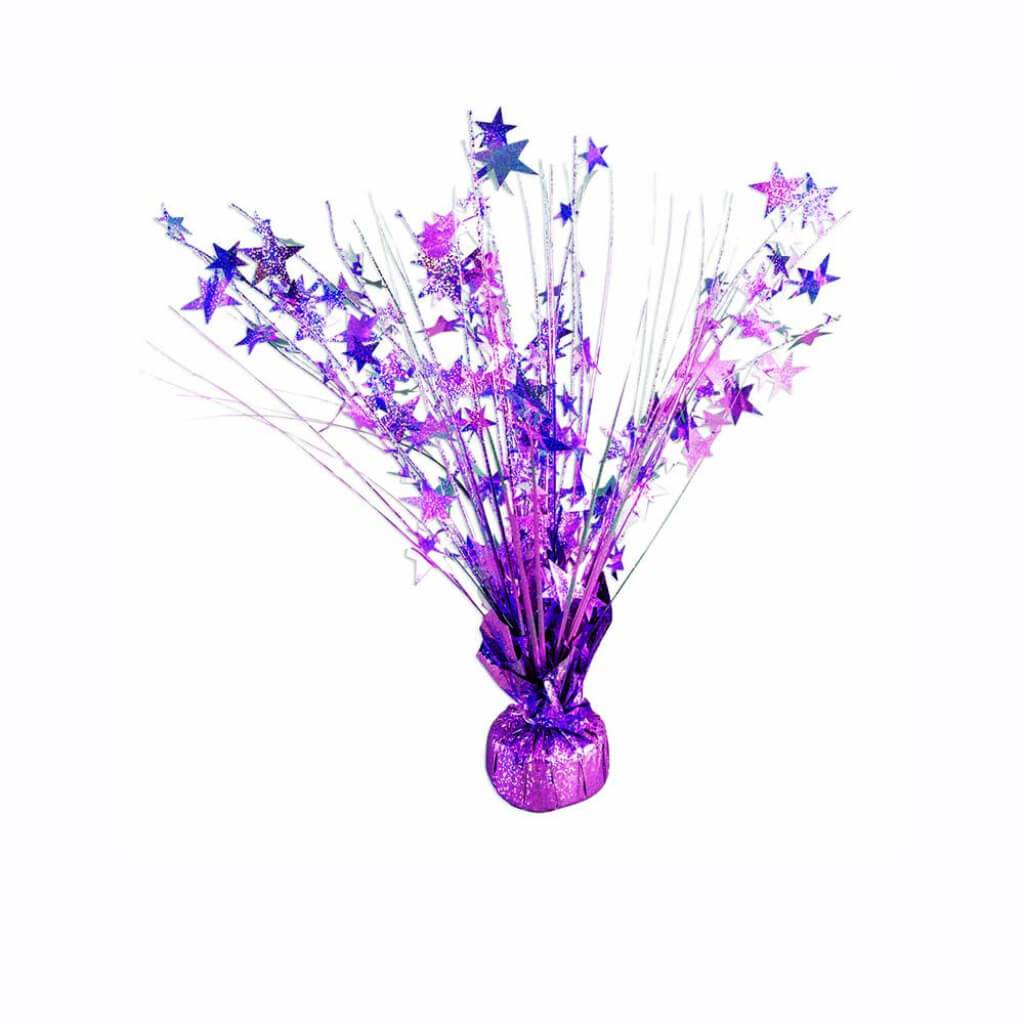 15"BALLOON WT CPC LT PK STARS 