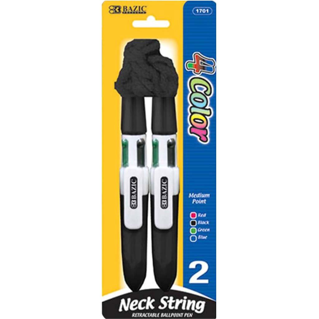 Bullet Neck String Pen 4 Color 