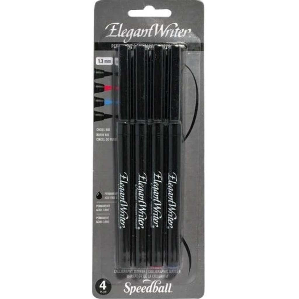 Elegant Writer Permanent Markers Set of 4