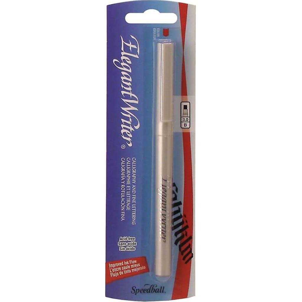 Elegant Writer Broad Silver